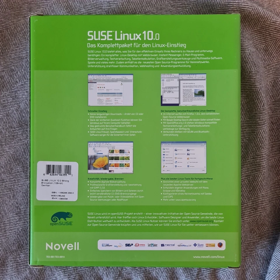Novell SUSE Linux 10 10.0 Linux Einstieg - Bild 2 von 2