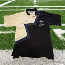 Vintage Dallas Cowboys Apex One Large Polo Shirt NFL Pro Line