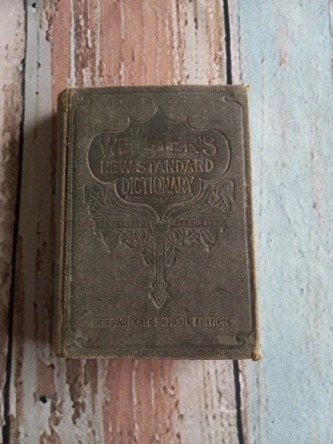 【値下1959年激レア書籍】WEBSTER'S DICTIONARY 25+ Webster Dictionary In Antiquarian & Collectible Books for sale