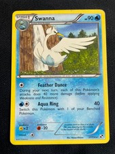 POKEMON SWANNA Black & White BLW 37/114 RARE MP