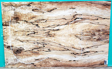 Spalted Curly Maple Wood 1507 Luthier Electric Guitar Top Set 23x14.5x.312