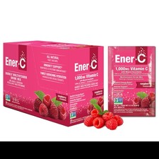 3/27 Ener-C Raspberry Multivitamin Drink Mix ...