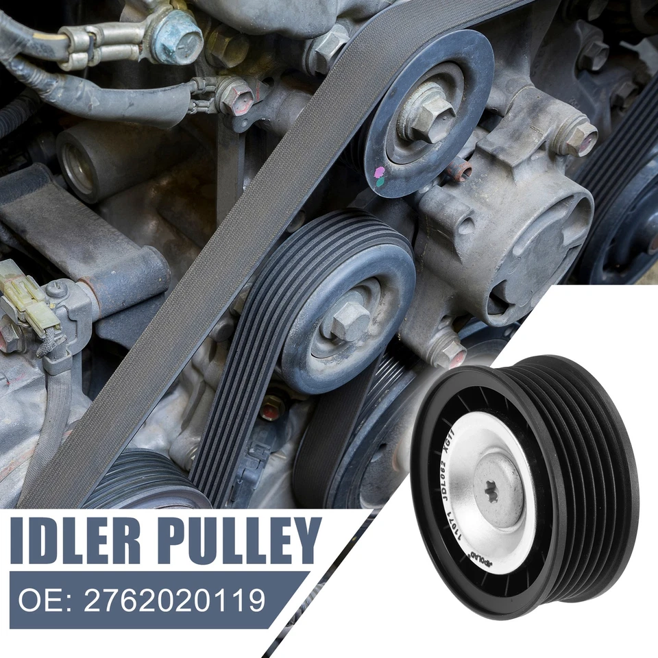 2762020119 polea loca correa de transmisión de coche para Mercedes-Benz C 300 3,5 L 2013-2014 Foto 2 de 4