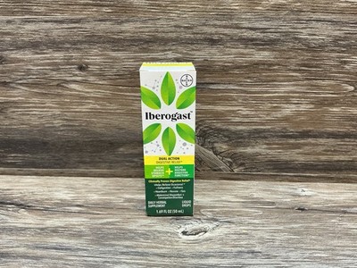 Iberogast Dual Action Digestive Relief Liquid Drops 1.69oz - Exp 1/2027