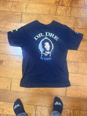 Dr Dre The Chronic Boot Rap Tee Death Row Records Hip Hop Shirt Large