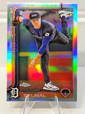 2025 Topps Chrome #258 Tarik Skubal Refractor Detroit Tigers 