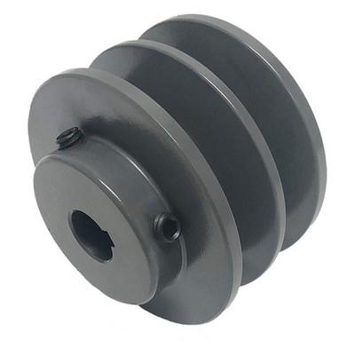 GRAINGER APPROVED 2BK60X1-3/8 V-Belt Pulley,5.75 in Out dia.,Cast Iron 813DH2