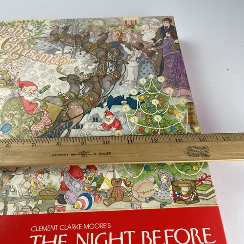The Night Before Christmas Puzzle Clement Clarke Moore Springbok 1975 VTG - Picture 10 of 12