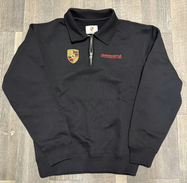 Aime Leon Dore x Porsche 993 Turbo Mechanic Quarter Zip Pullover