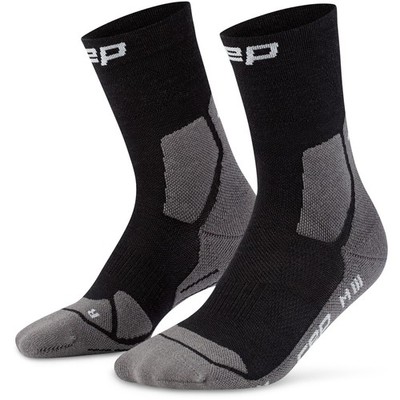 CEP - Hiking Light Cushion Socks Mid Cut Men black IV (EU 42-45) Wanderocken