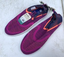 Speedo Surf Strider Junior Girls Large Water Shoes purple blue 4 5