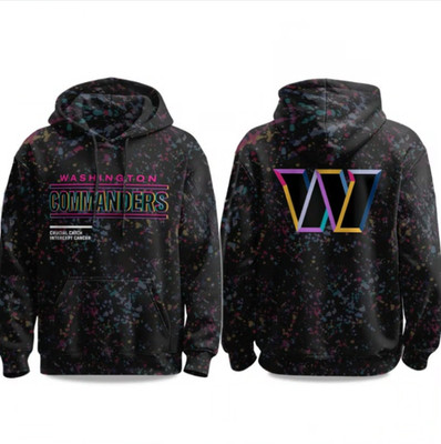 2025 Commanders Crucial Catch 3D All Over Printed Hoodie