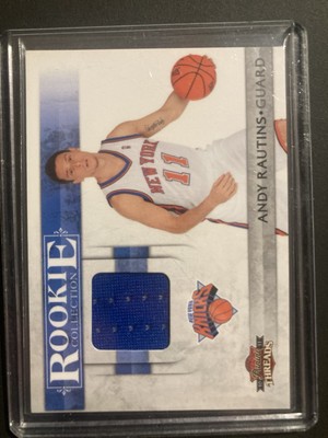 2010-11 Panini Threads Rookie Collection Materials Andy Rautins #/399