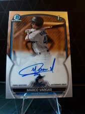 2023 Bowman Chrome - Prospect Autographs Marco Vargas #CPA-MVA (AU, RC)