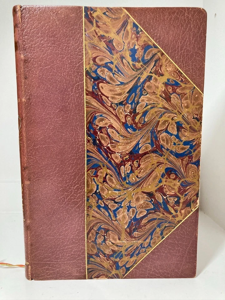 RARE GAUTIER LE ROI CANDAULE 1893 FINE PICTORIAL LEATHER BINDING PAUL AVRIL - Image 4 of 4