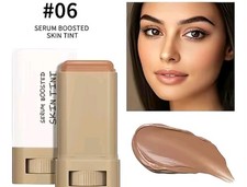 SERUM BOOSTED SKIN TINT BEAUTY BALM MOISTURIZING SOLID Tinted Balm- 06 DAMAGED B
