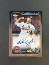2024 Topps Chrome - Rookie Autographs Kyle Leahy #RA-KL (AU, RC)
