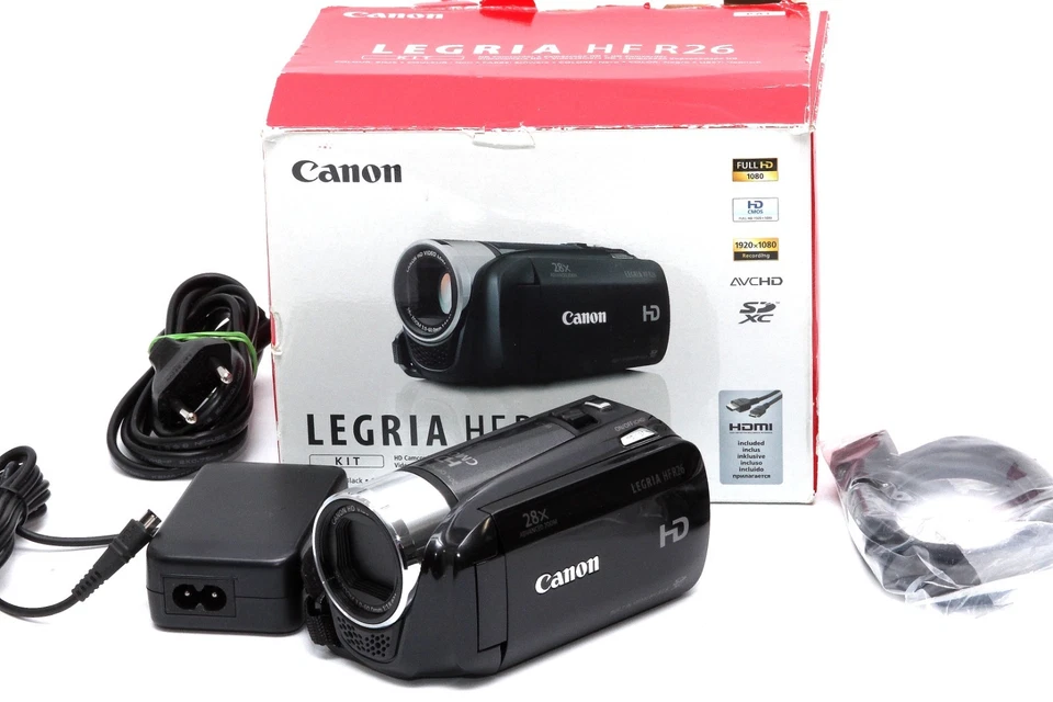 Canon Legria HF R26 FULL HD kleiner handlicher Camcorder mit 8GB Festplatte - Bild 4 von 4