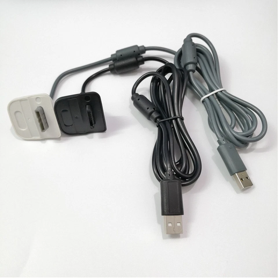 Adapter Charging Lead Cable Charger for Xbox USB 360 Wireless Gamepad Controlle∂ - Image 3 of 4