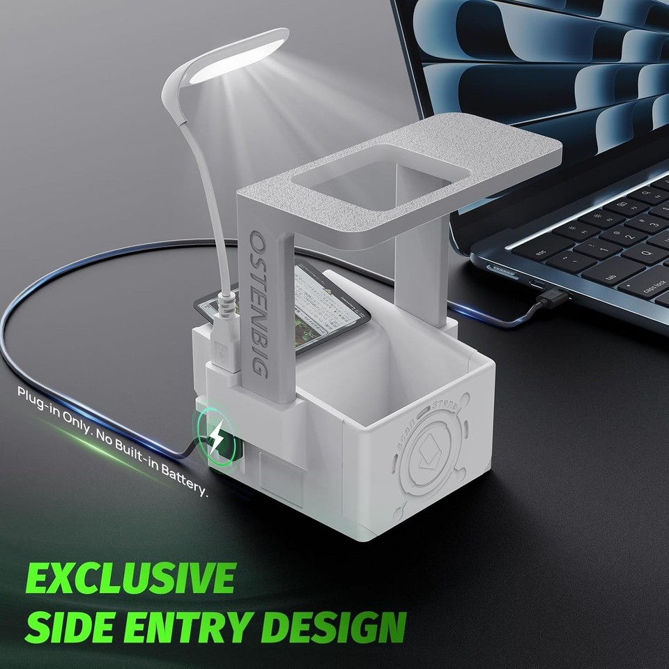 Card Scanner Pro for Trading Cards – MTG Card Scanner Stand with LED ...