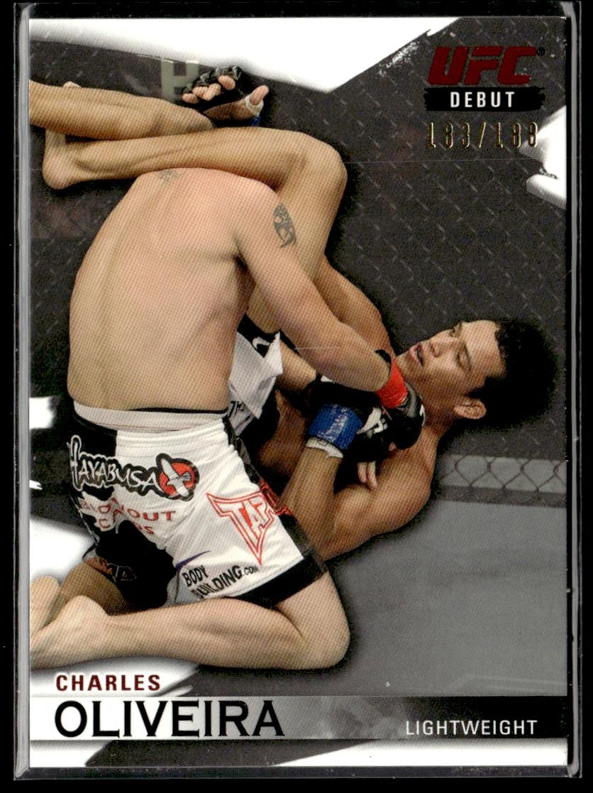 2010 Topps UFC Knockout Charles Oliveira Silver Rookie #/188