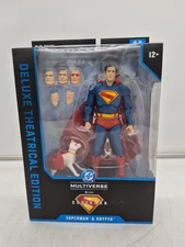 Superman Movie Superman and Krypto 7-Inch Scale Action Figure (New) (In Stock)