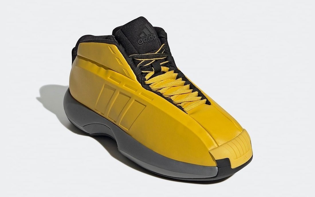adidas KOBE バスケットボールシューズ イエロー ADIDAS Crazy 1 Sunshine Kobe Bryant Basketball Shoes Mens 10