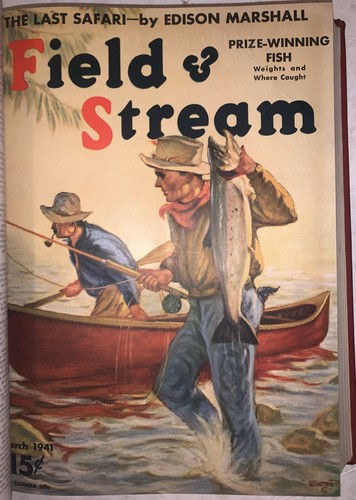 1941-1942, FIELD & STREAM MAGAZINE, 24 ISSUES, ORIGINAL COVERS, HUNTING, NR - Picture 4 of 16