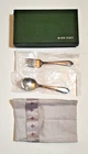 Sterling Plated Kirk Stieff  EP BABY FORK & SPOON 4 3/8” NIB