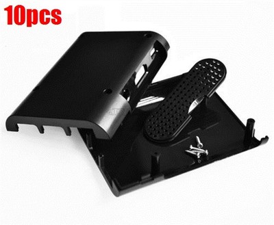 10Pcs Abs Protective Black Computer Raspbe Enclosure Case Box Ic New vf
