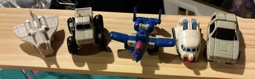 G1 Micromasters Transformers mini robots action figures lot Set 4