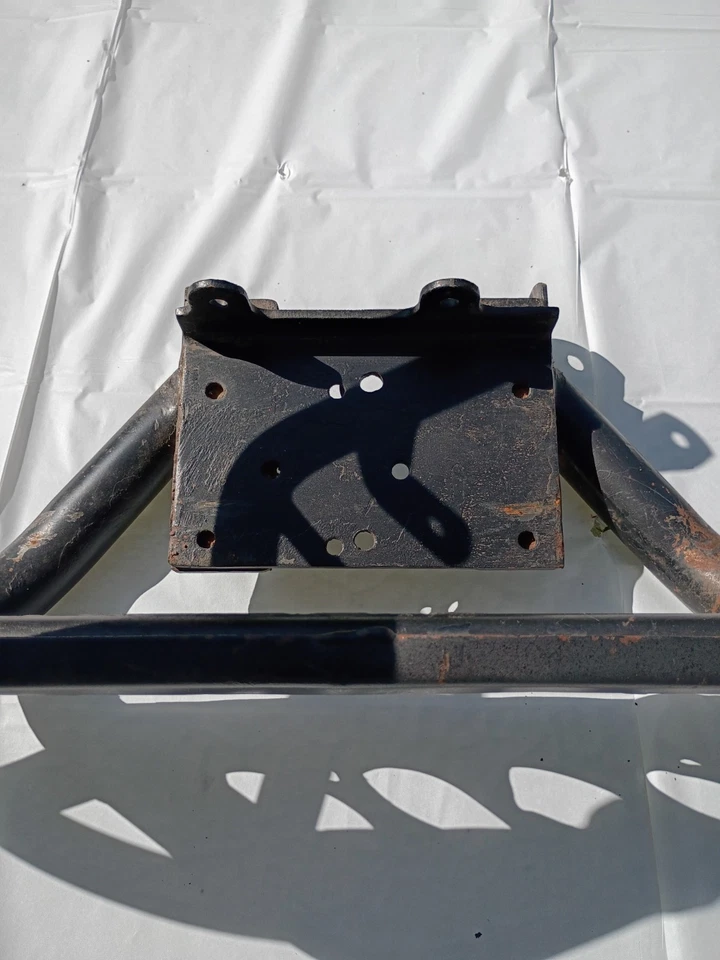 97-99 YAMAHA BIG BEAR 350 OEM FRONT BUMPER WITH WINCH PLATE 4WU-2845N-10-00 Foto 2 de 4