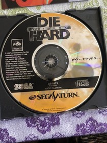 Sega Saturn 1996 Die Hard Trilogy Made In Japan Game Booklets Included