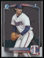 2025 Bowman #BCP-125 Alejandro Rosario Chrome Prospects