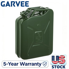 Jerry Can 5gallon 20l Metal Steel Tank Military Style Storage Gas Can Green