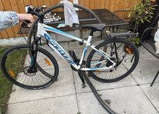 Scott Mountain Bike 29in L White/Blue/Black Front Suspension Mech Disc Rack