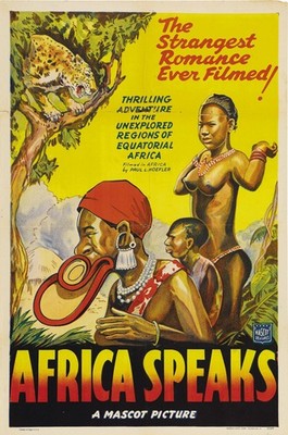 Afrika spricht 01 Filmposter Kunstdruck Legendäres Interieur Matt Geek Studio Dar