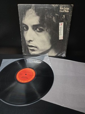 Bob Dylan Hard Rain Lp Vinyl OG 1976 1st Press Shrink/Insert VG+/EX Wax