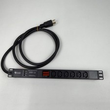 Valiant Power PDU-IEC Series Metered PDU 19" Rackmount 240V 30A 6x IEC C13