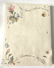 Main Street Press Note Pad When Heaven Falls to Earth Ellen Stouffer 60 Sheets