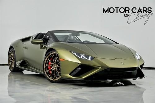 2022 Lamborghini Huracan EVO Spyder-$75K MODS-VF SUPERCHARGED-FACTORY MATTE