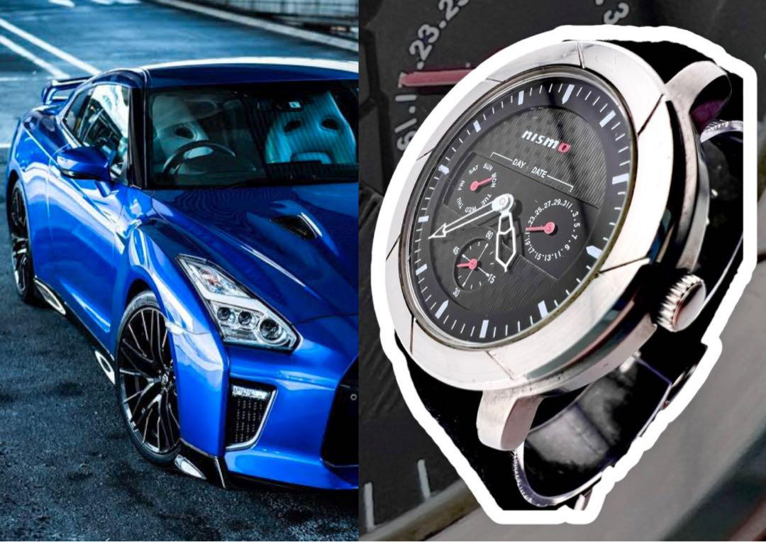 NISMO◆ニスモ/腕時計/KWA2050H10/アナログ/ラバー/ブラック NISMO◇ニスモ/腕時計/KWA2050H10/アナログ/ラバー/ブラック