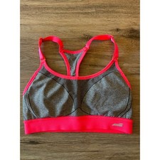 Avia Gray and Pink Sports Bra Girls Size Medium