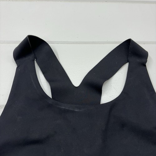 Lululemon Fast Free BH Schwarz Cups Racerback Gym Pilates Laufen Yoga Gr. 10 - Bild 4 von 9