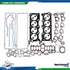 DNJ HGS4167 MLS Cylinder Head Set For 97-99 Ford Expedition 4.6L SOHC 16v