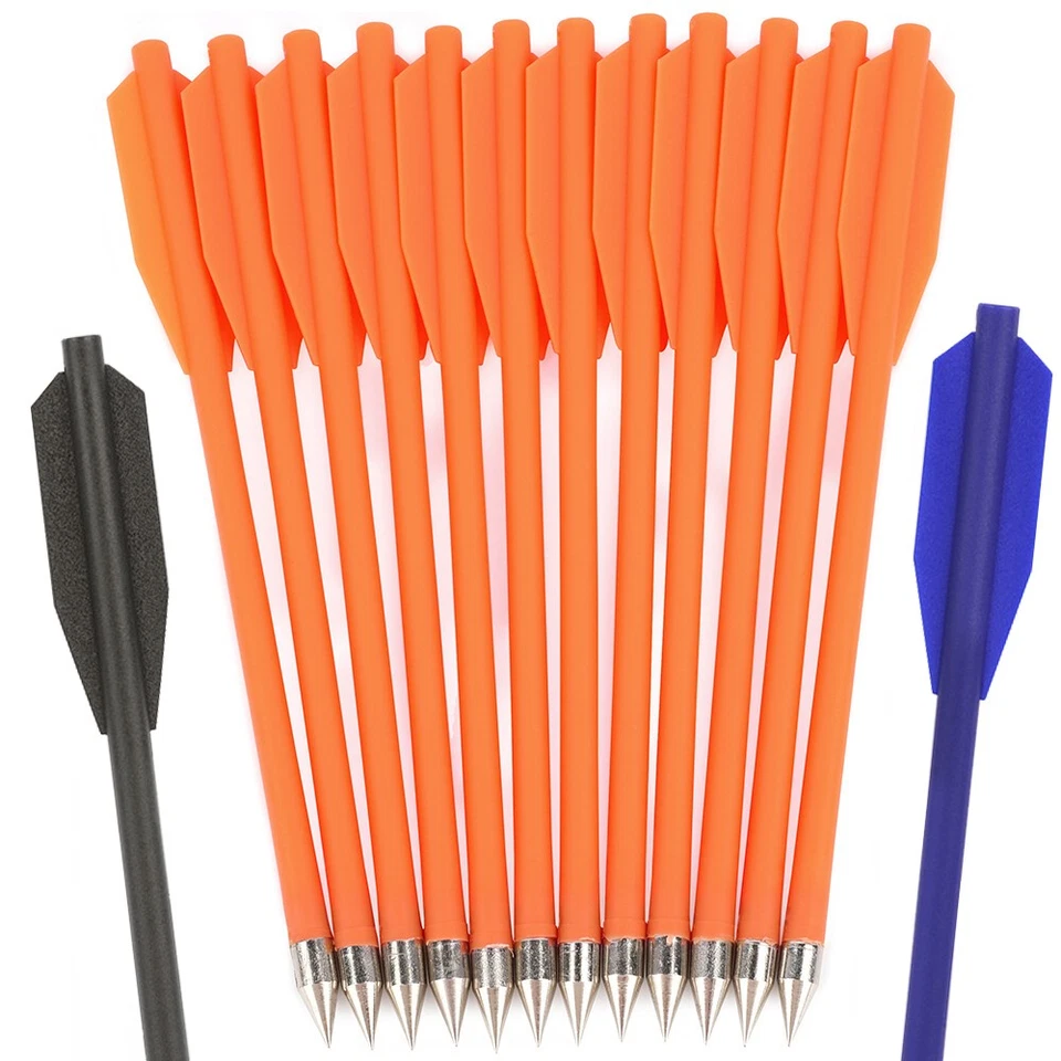 6.3" Plastic Arrows Bolts Vanes Pistol Mini Bow Archery Shooting Hunting Target - Image 2 of 4