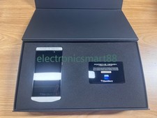 NEW Blackberry Porsche Design P'9982 64GB Blackberry-OS Unlocked 4G Phone Silver