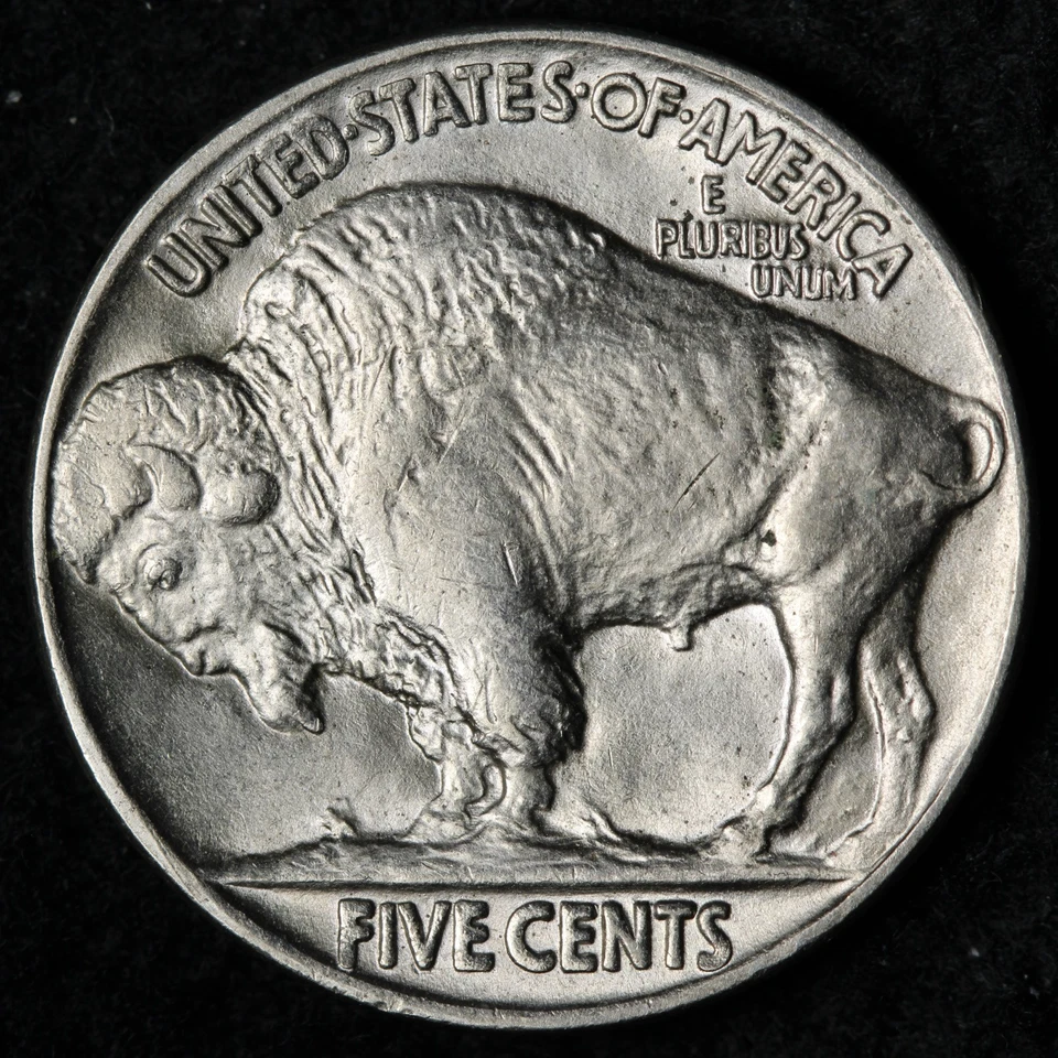 1921 Buffalo Nickel GEM BU *UNCIRCULATED* MS E256 AJRPM - Image 2 of 2