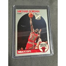 1990 NBA Hoops Michael Jordan Chicago Bulls #65 Basketball Card Guard