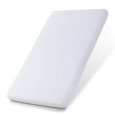 Baby Bassinet Mattress Pad, 36.5" x 25" x 2" Dual Sided Gel Memory Foam Mattr...